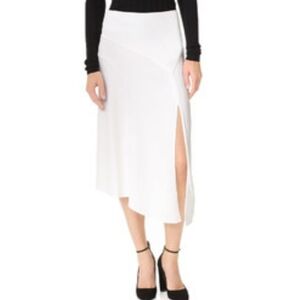 Veronica Beard Maverick Cream Midi Skirt Size 4